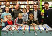 The finallists of the OUP Table Football competition